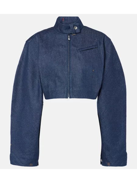 Geacă de blugi Jacquemus albastru