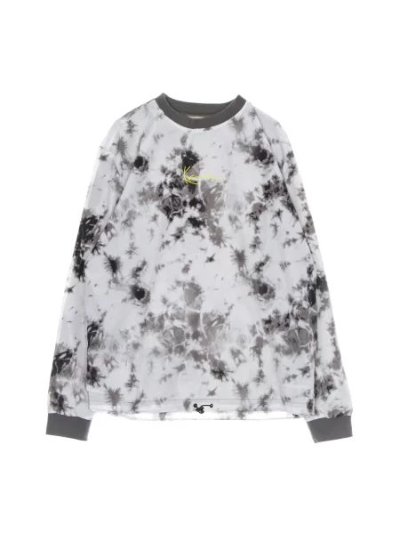 Bluza Karl Kani z nadrukiem wiązana szara