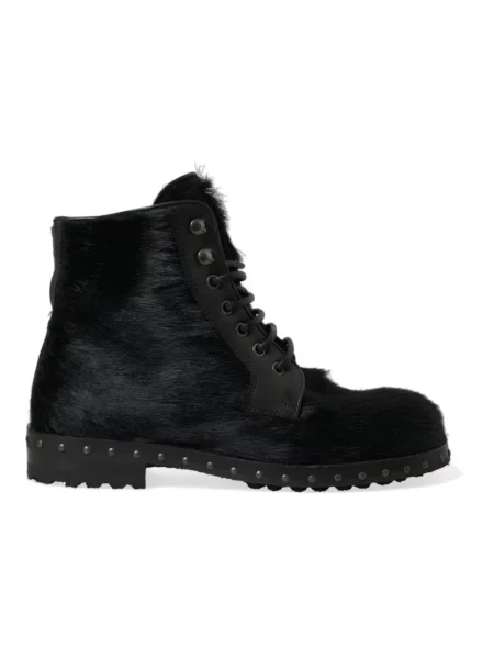 Buty do kostki Dolce And Gabbana czarne
