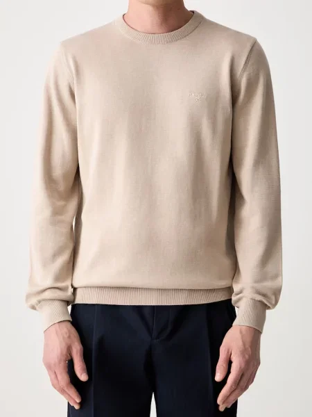 Barbour pulóver férfi PIMA bézs