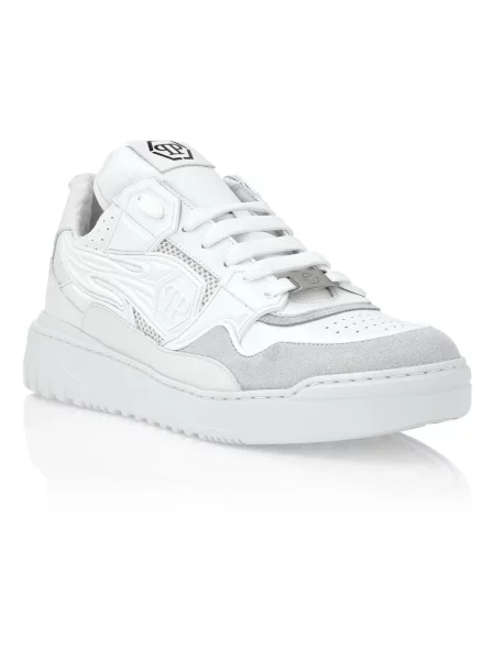 Sneakersy Philipp Plein białe