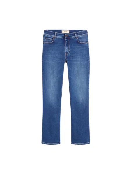 Podróż jeansy Weekend Max Mara niebieskie