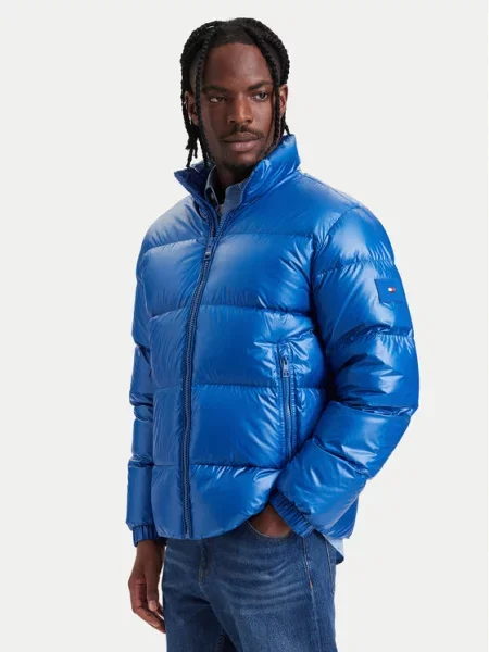 Tommy Hilfiger Kurtka puchowa niebieski