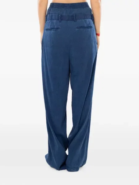 Pantaloni White Sand alb