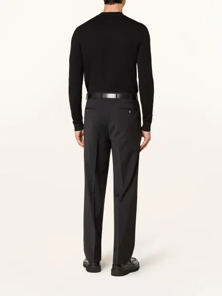 Paul Kalhoty Regular Fit black černé