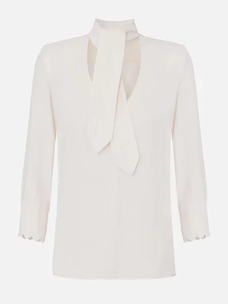 Блуза Elisabetta Franchi бежева