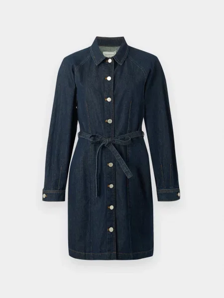 MSCH COPENHAGEN Rochie tip bluză MSCHSana Lis denim albastru