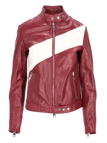 Geanta de piele La Rose roșu