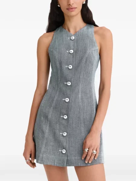 Rochie mini Matthew Bruch albastru