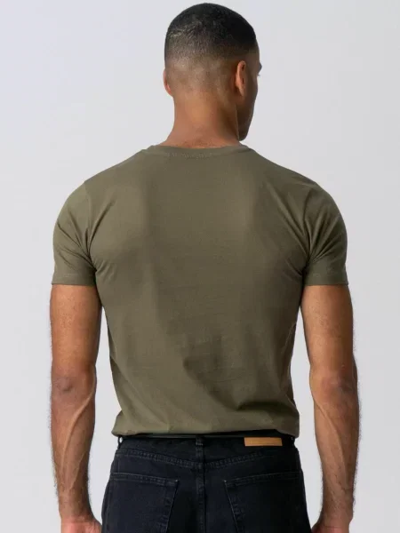 TEESHOPPEN Cămașă Muscle T verde