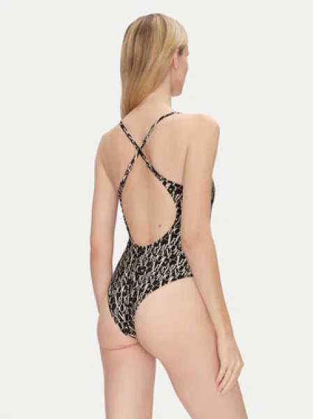 Emporio Armani Jednodílné plavky černá