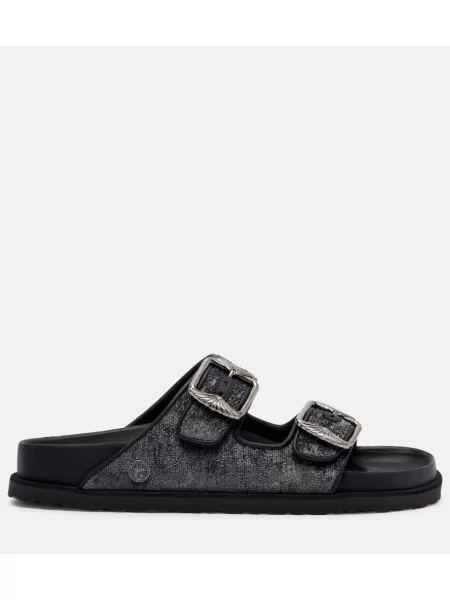 Zamatové sandále Birkenstock 1774 sivá