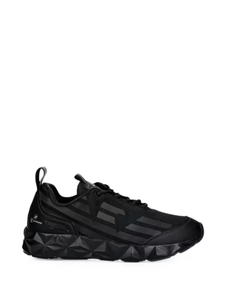 Sneakerși Ea7 Emporio Armani cu imagine negru