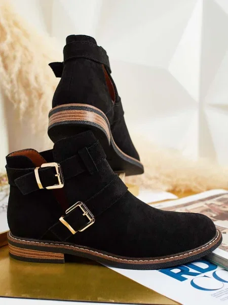Botine Resti negru
