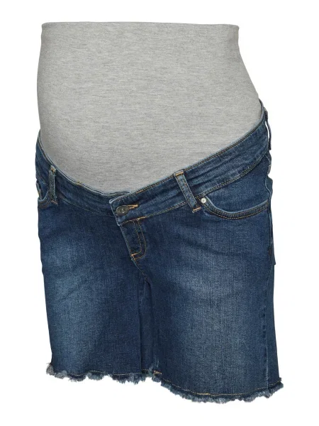 MAMALICIOUS Jeans MILOW albastru denim / amestecat gri