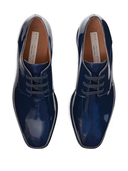 Pantofi derby Stella Mccartney cu platformă albastru