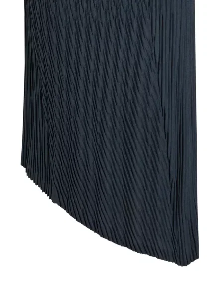 Fustă Issey Miyake asimetrică albastru