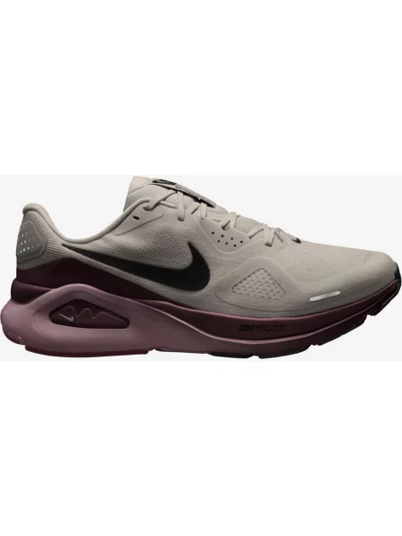 Buty do biegania Nike Structure 26 beżowy bordowy 40 czarny