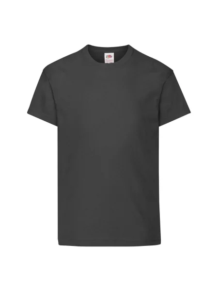 Tricou copii Fruit Of The Loom negru