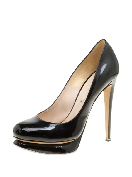 Pantofi cu toc Nicholas Kirkwood din piele negru