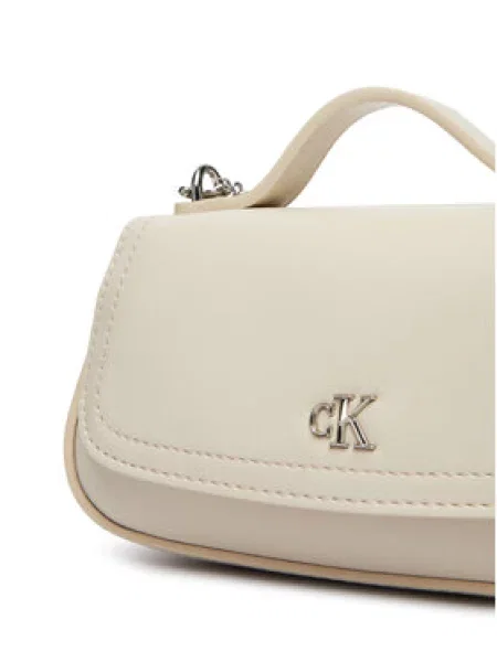 Torbica Calvin Klein Krem bijela