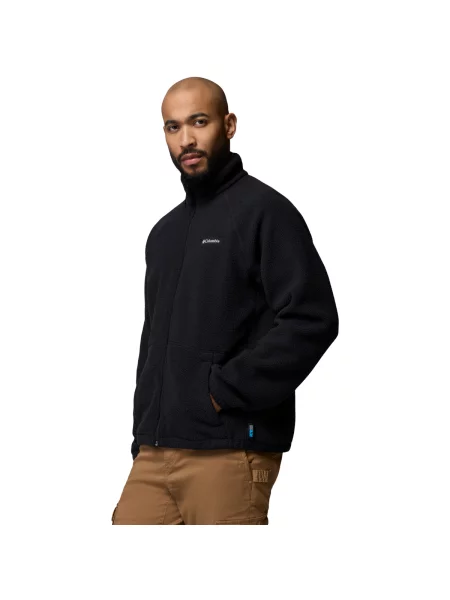 Fleece fleece melegítő felső Columbia fekete
