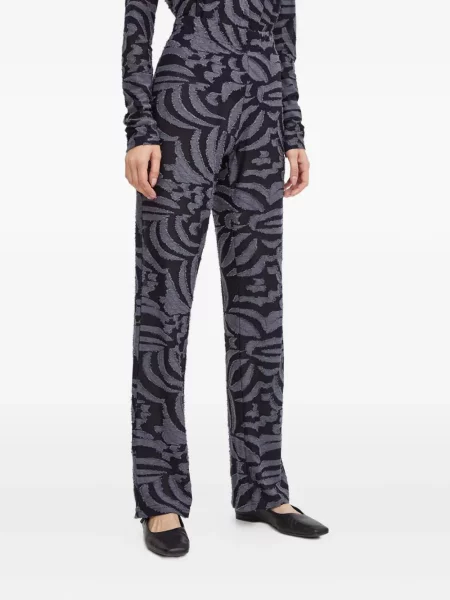 Hlače Résumé crna