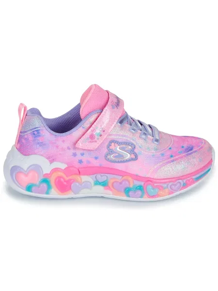 Gyerek félcipő Skechers rózsaszín