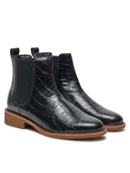 Clarks Kotníková obuv s elastickým prvkem Cologne Arlo 2 černá