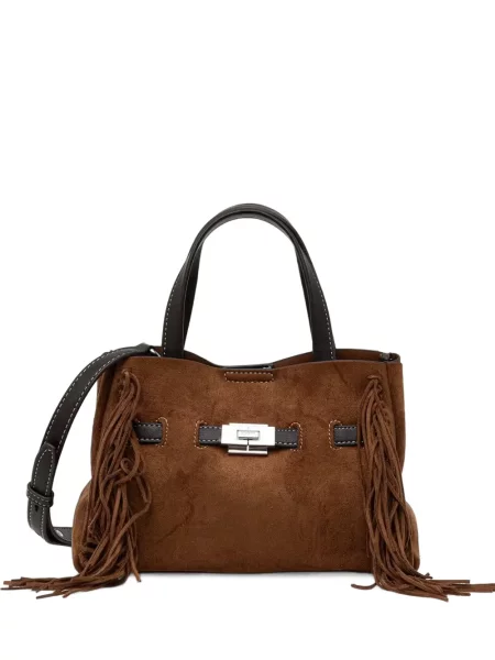 Shopper kabelka Dkny hnedá