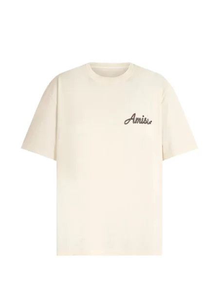 Tricou Amish cu imagine cu decolteu rotund