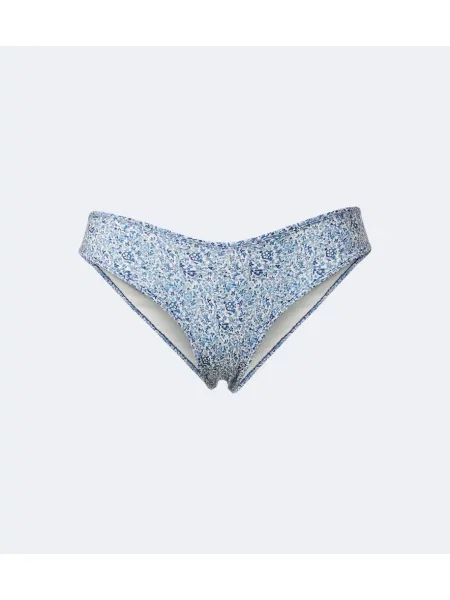 Bikini Montce cu model floral albastru