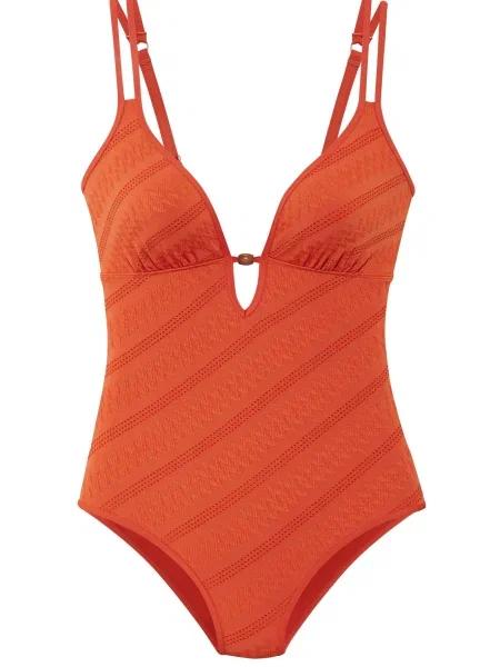 S.Oliver Costum de baie întreg portocaliu