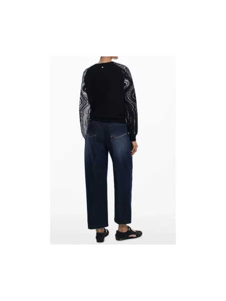 Sweter Desigual czarny