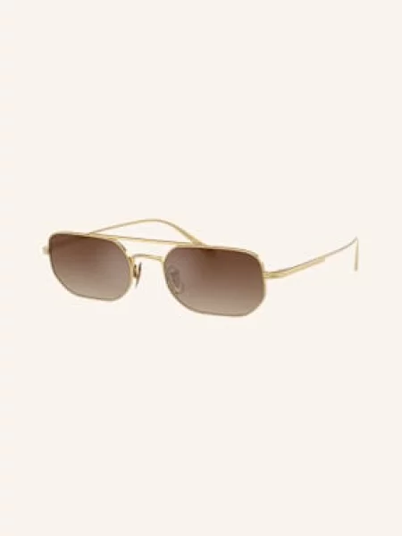 Oliver Peoples Okulary Przeciwsłoneczne Khaite gold żółte