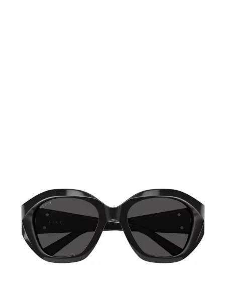 Ochelari de soare Gucci Eyewear cu imprimeu geometric negru