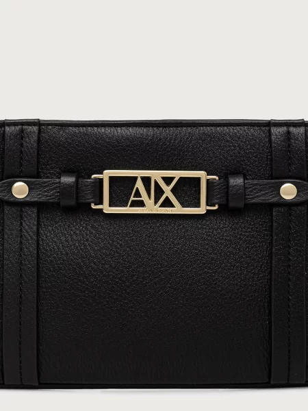 Кожаная сумка Armani Exchange