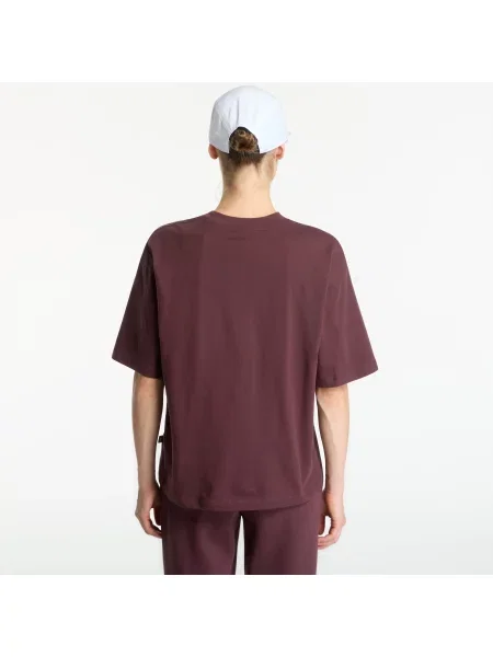 T-shirt New Balance Trackside Oversized T-Shirt Cherry Leather S