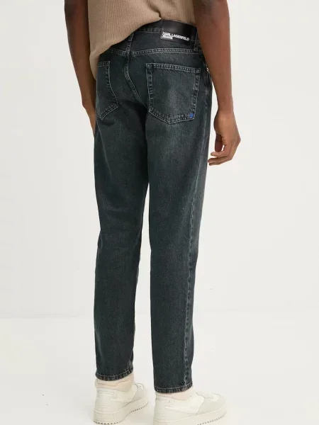 Džíny Karl Lagerfeld Jeans šedé