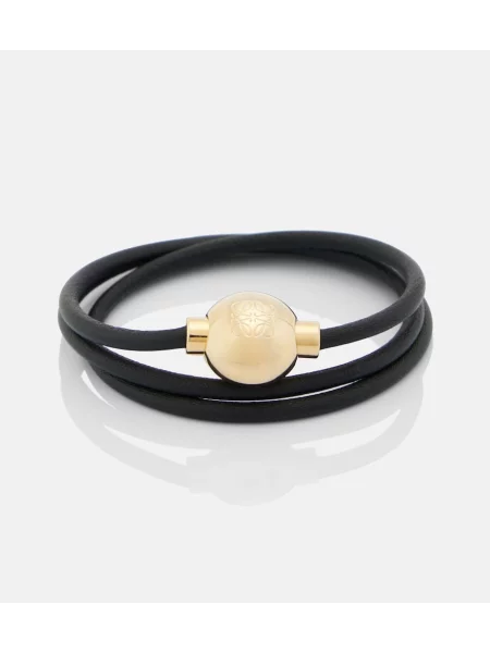 Brăţară Loewe din piele negru
