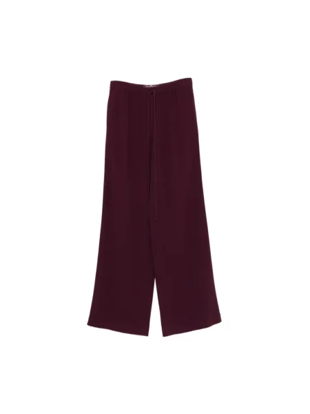 Spodnie Ermanno Scervino fioletowe