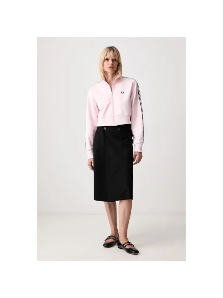 Fred Perry bluza rozpinana różowa