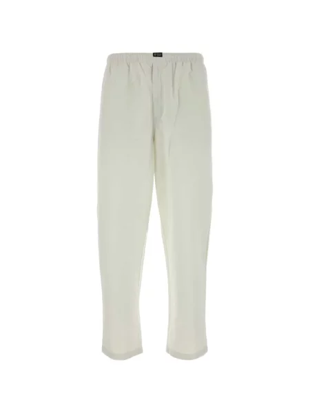 Pantaloni Prada cu autograf alb