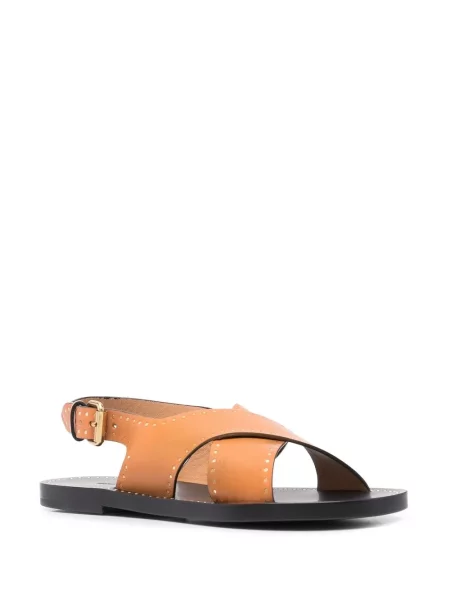 Sandale Isabel Marant din piele maro