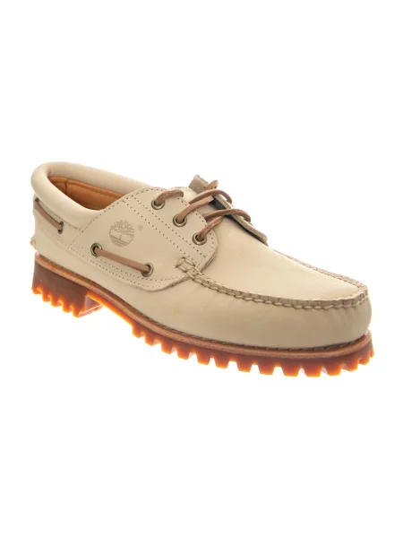 Półbuty Timberland skórzane beżowe