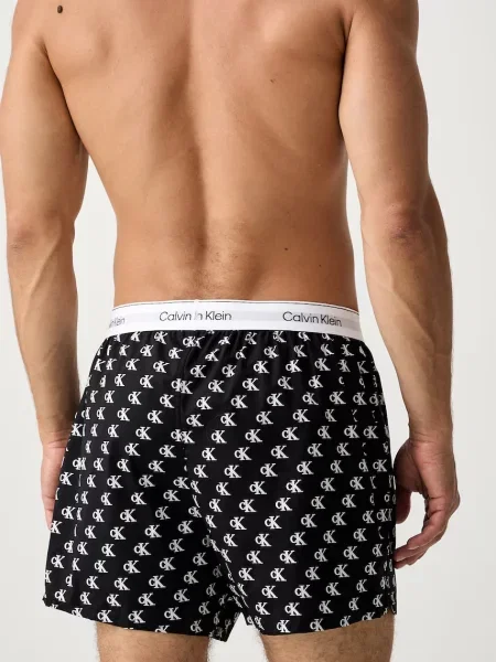 Calvin Klein Underwear Boxeralsók éjkék / fekete / fehér szürke