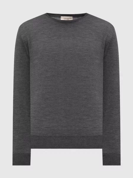 Джемпер з вовни мериноса Cashmere&whiskey сірий
