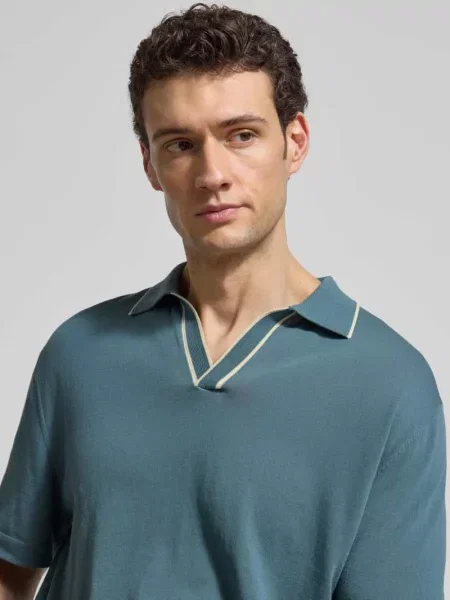 Koszulka polo o kroju regular fit z bawełny Cruna