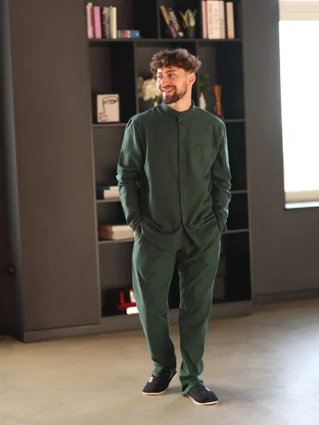 Піжама HANDY WEAR Tokyo Soft зелений