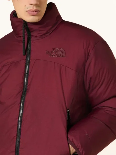 The North Face Obratná Péřová Bunda Pertex® Nuptse fuchsiová černá